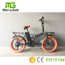 China Cheap 20 Inch Folding Electric Fat Tire Bike